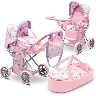 Juego Coche Moises De Muñeca