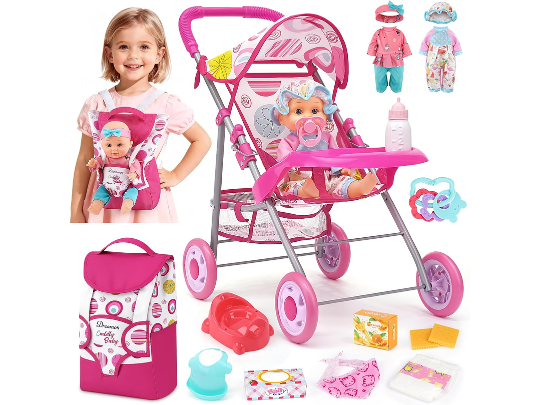 Juego De Cochecito De Muñeca 1