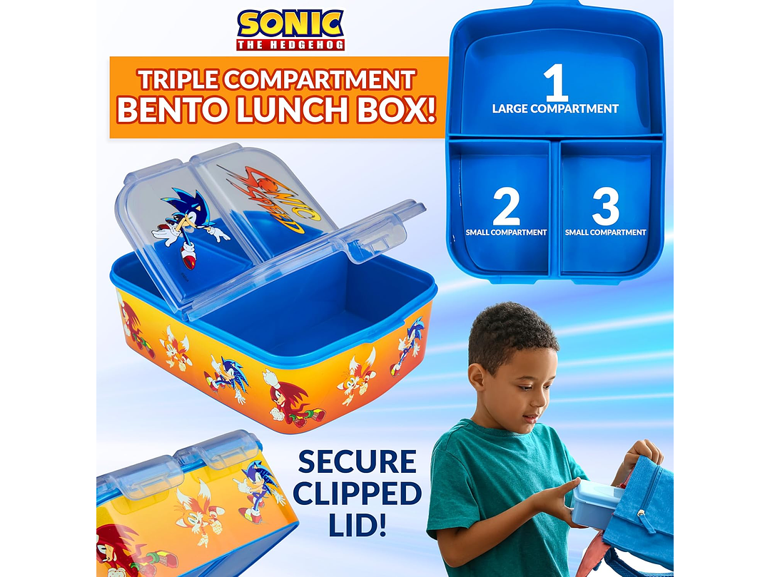 Set Lonchera Sonic 3