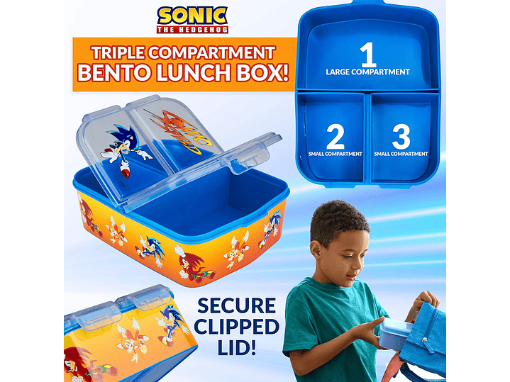 Set Lonchera Sonic 3