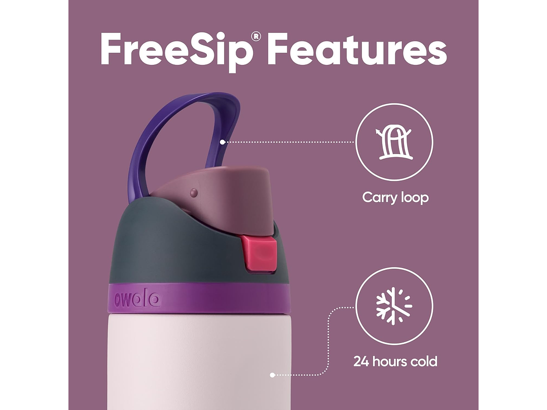  Owala FreeSip - Botella de Acero 24 Onzas 3