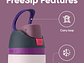 Owala FreeSip - Botella de Acero 24 Onzas - Miniatura 3