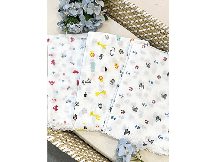 Pañales x 6 Estampado 1