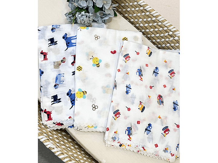 Pañales x 6 Estampado 1