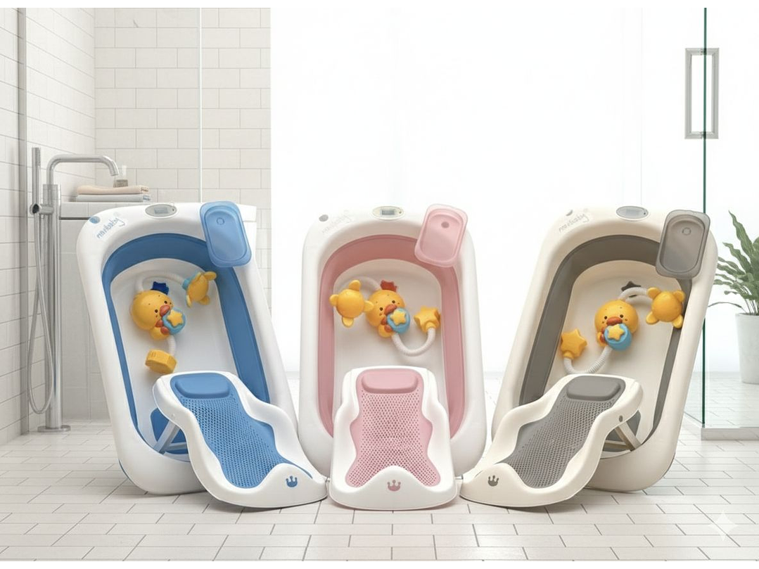 Kit Tina Plegable + Ducha Y Soporte 1