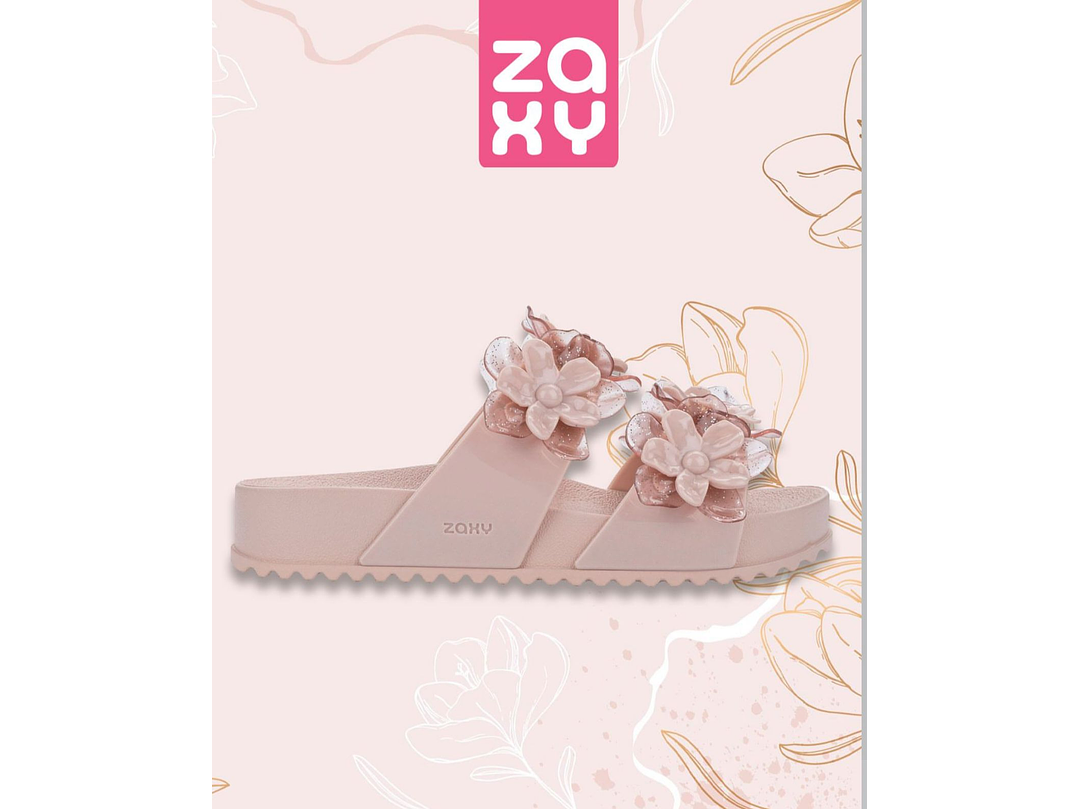 Sandalia Saxy Flowers 2