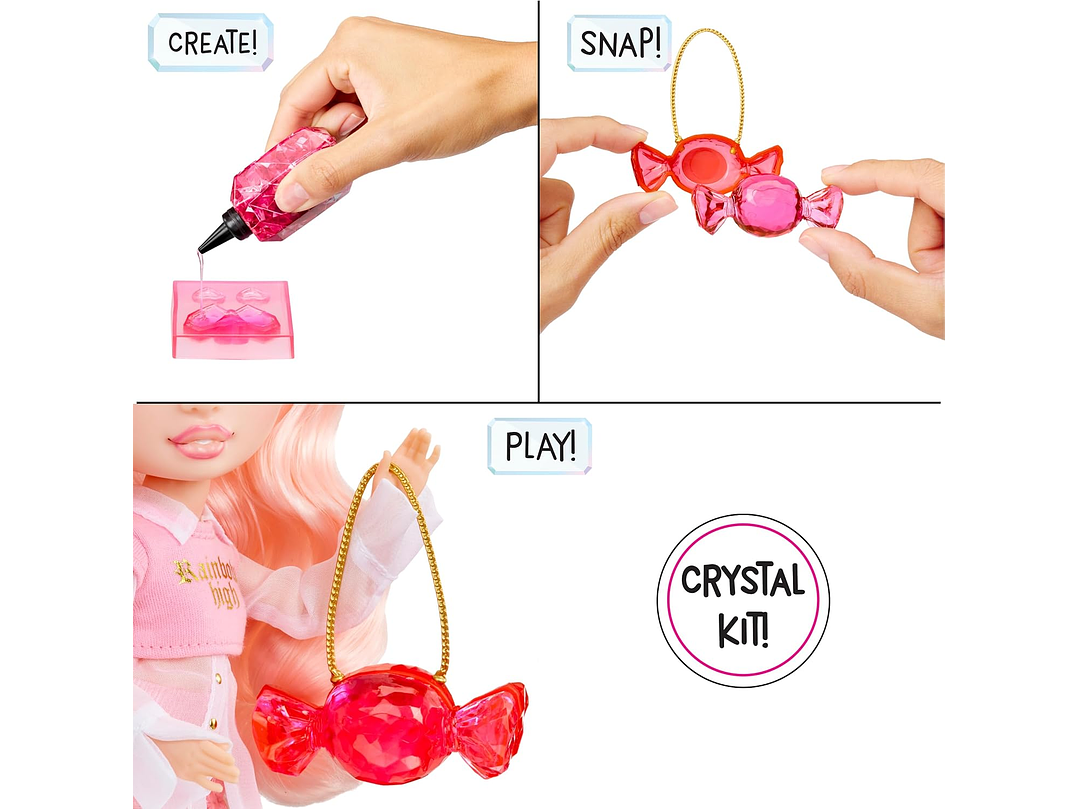  Rainbow High Creative Crystals Bella -  2