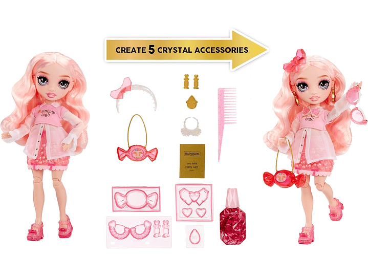  Rainbow High Creative Crystals Bella -  3