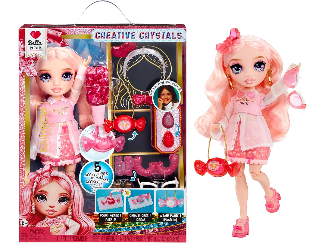  Rainbow High Creative Crystals Bella -  1