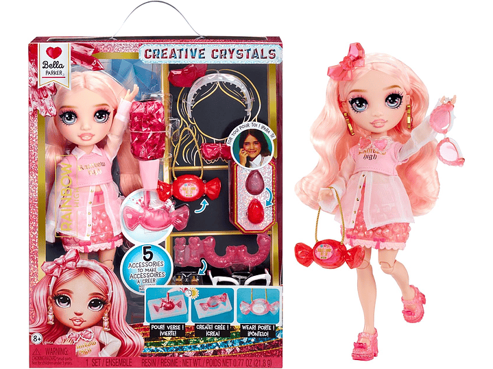  Rainbow High Creative Crystals Bella -  1