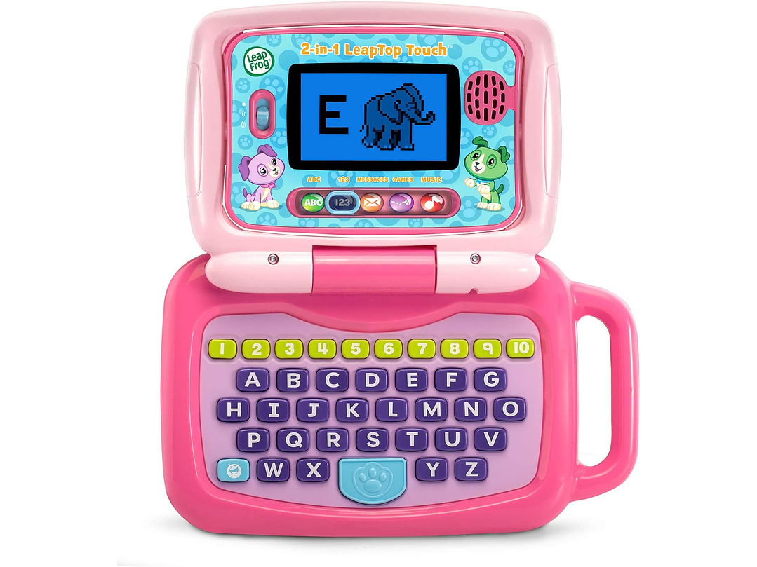 LeapFrog Leaptop 2-en-1 táctil, Rosado 3