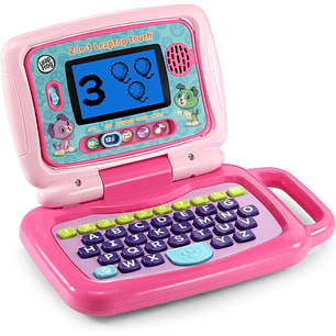 LeapFrog Leaptop 2-en-1 táctil, Rosado