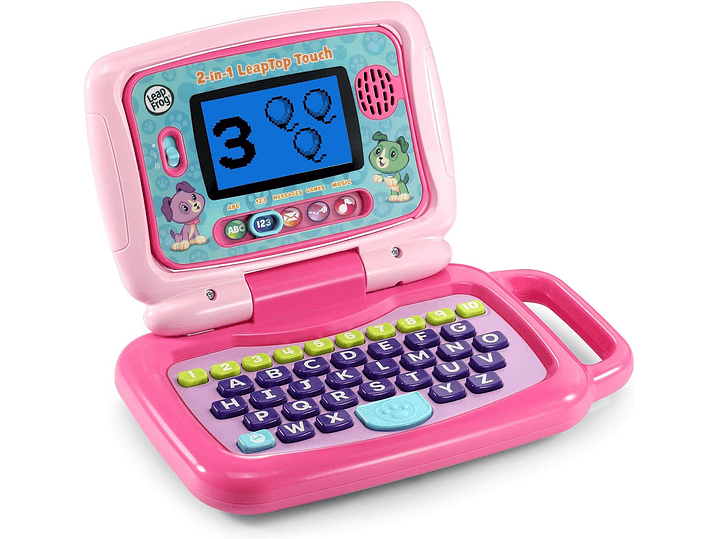 LeapFrog Leaptop 2-en-1 táctil, Rosado 1
