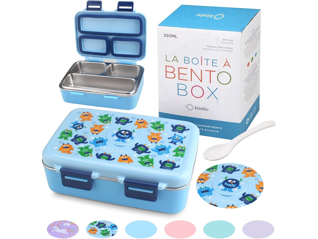 Lonchera De Acero Inoxidable Bentox 1