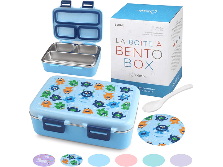 Lonchera De Acero Inoxidable Bentox 1