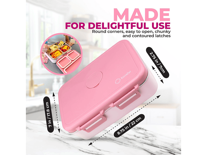 Lonchera de Acero Bentox 2