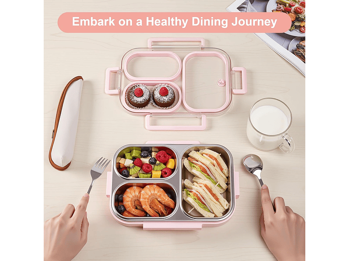 Kit de Almuerzo De Acro Inoxidable 2