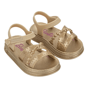 Sandalia Barbie Dorada