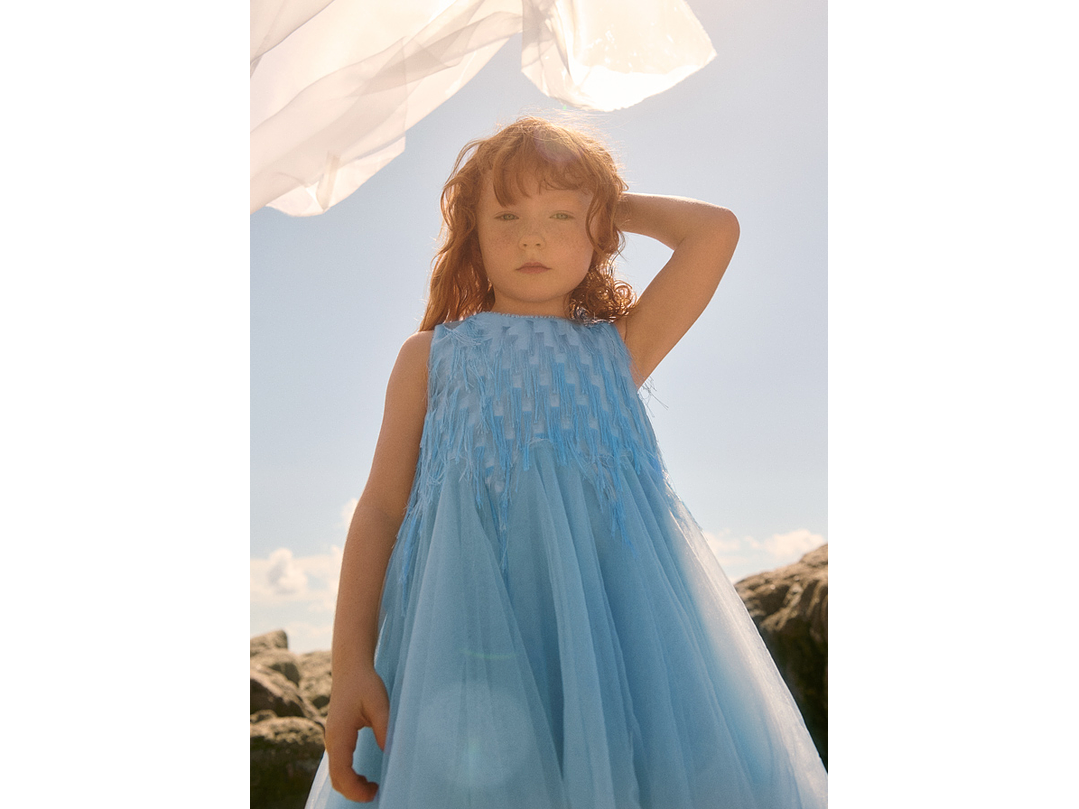 Vestido Abel&Lula Celeste 1