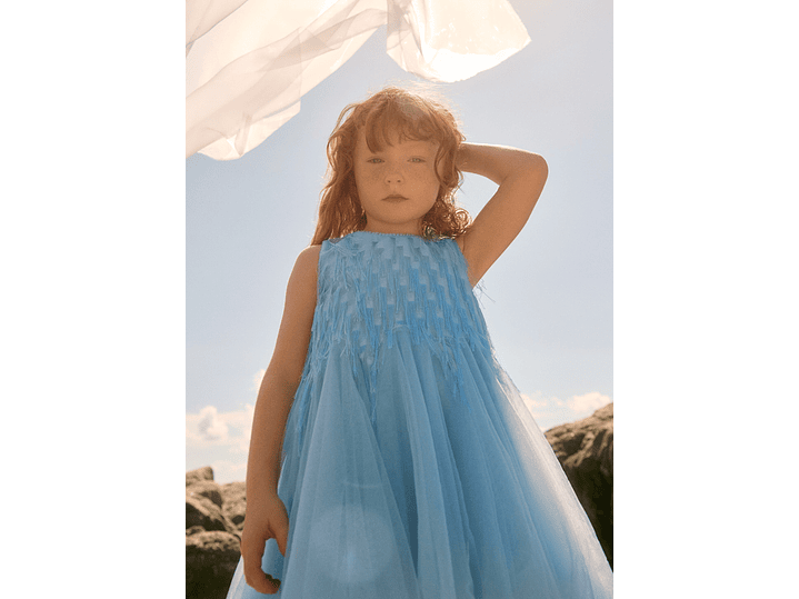 Vestido Abel&Lula Celeste 1