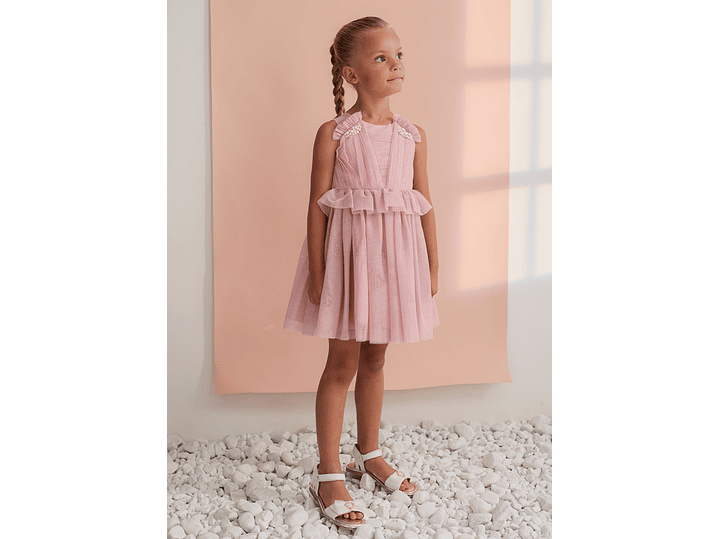 Vestido Abel&Lula Rosa 2