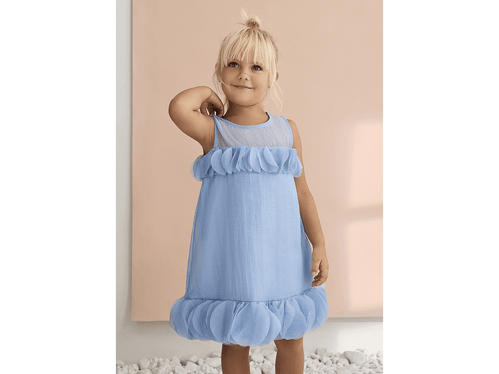 Vestido Abel&lula Celeste 1