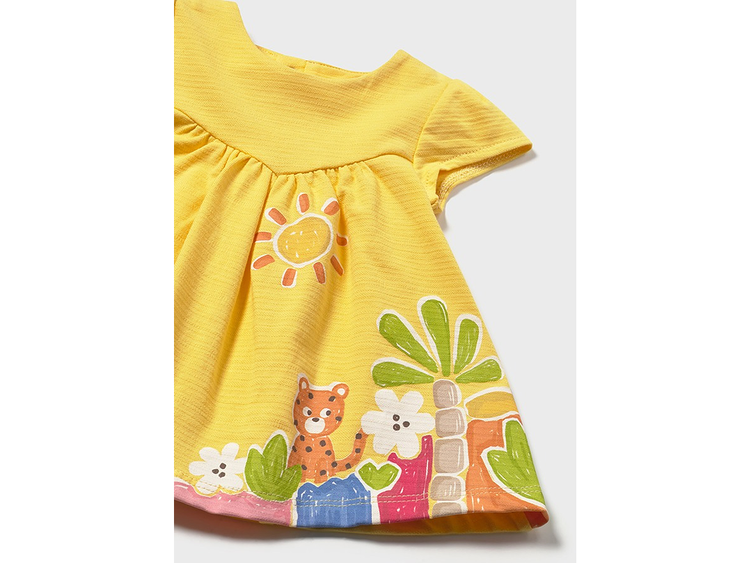 Vestido Mayoral Mostaza 3
