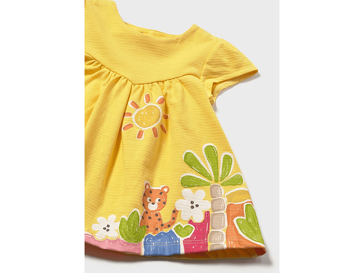 Vestido Mayoral Mostaza 3