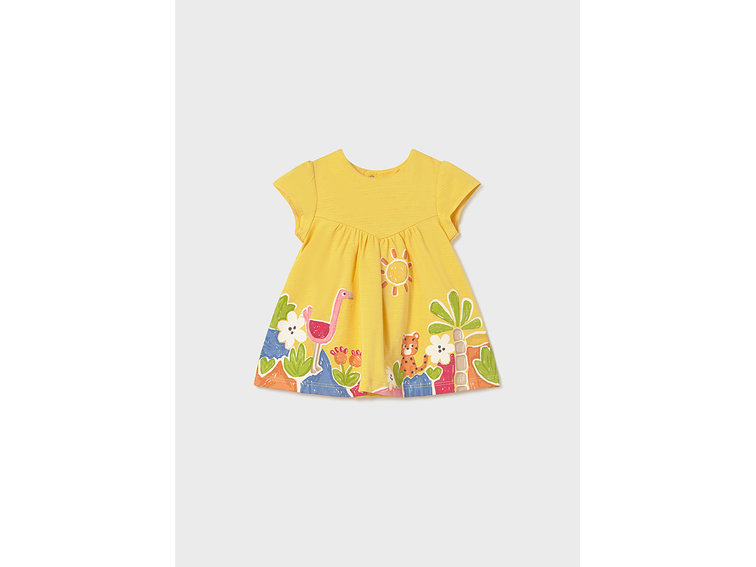 Vestido Mayoral Mostaza 1