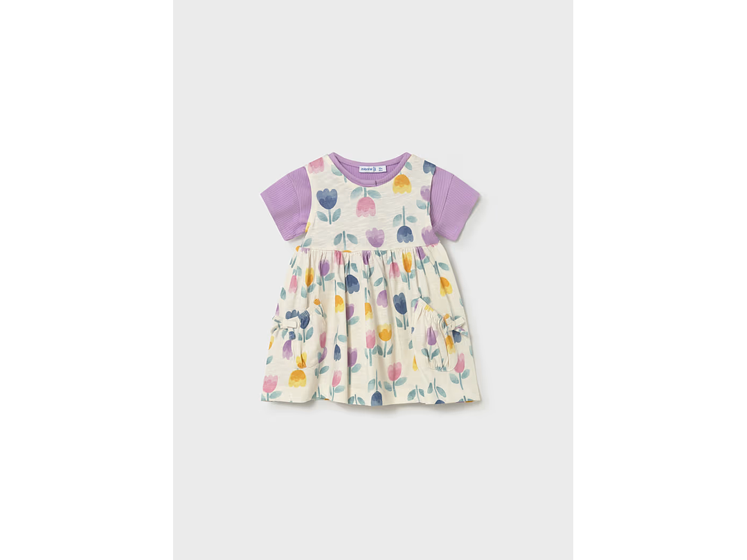 Vestido Mayoral Lila 4