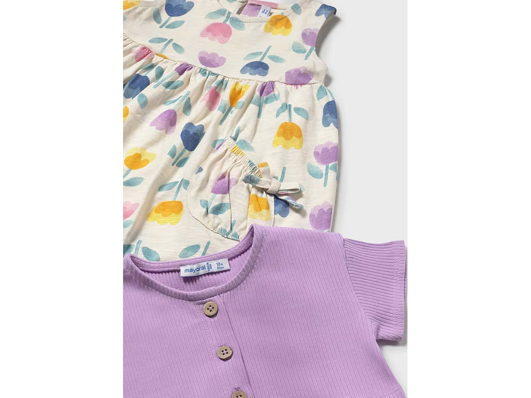 Vestido Mayoral Lila 5