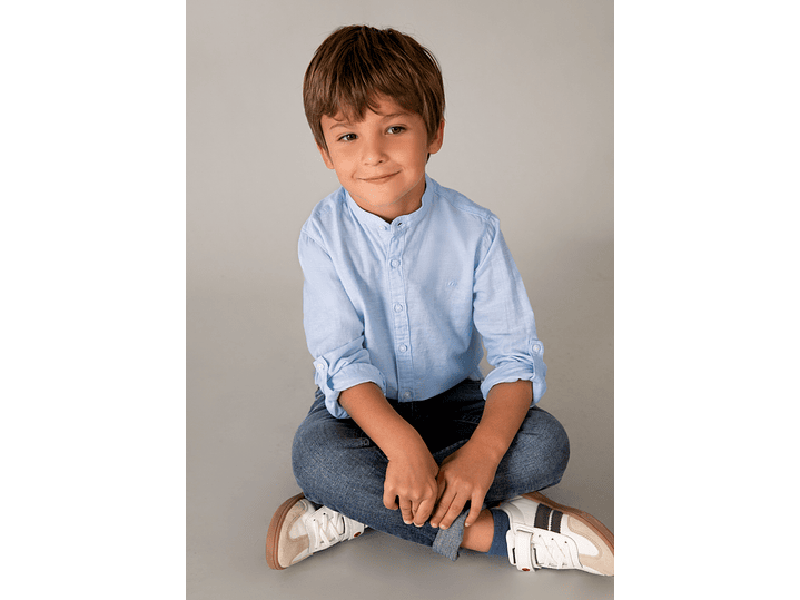 Camisa Mayoral Celeste 4