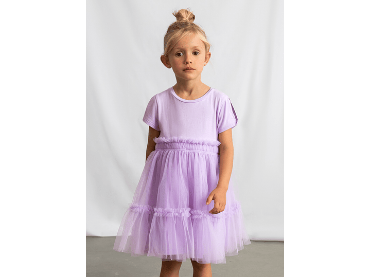 Vestido Mayoral Malva 1