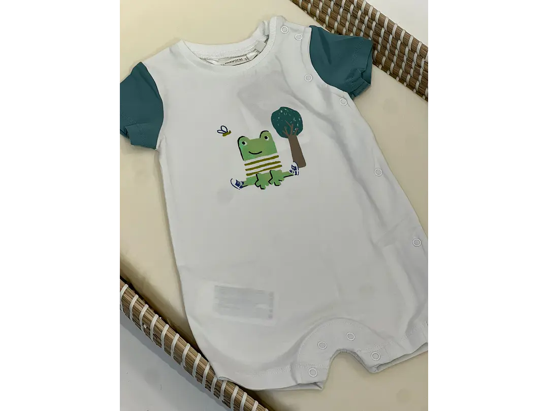 Pelele Mayoral blanco 1