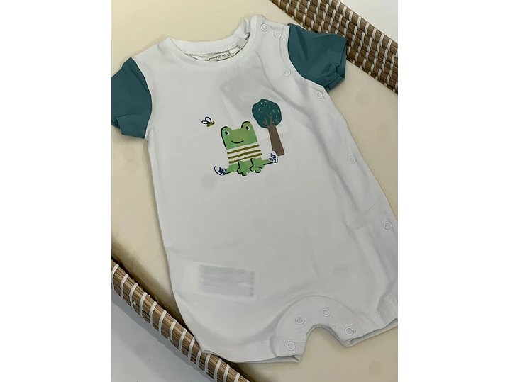 Pelele Mayoral blanco 1