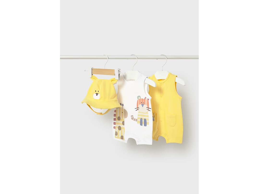 Set Pelele Mayoral + Gorro  1