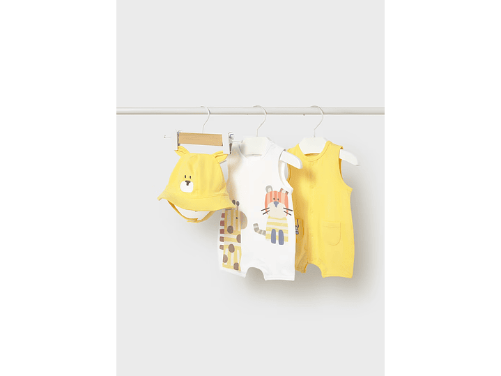 Set Pelele Mayoral + Gorro  1