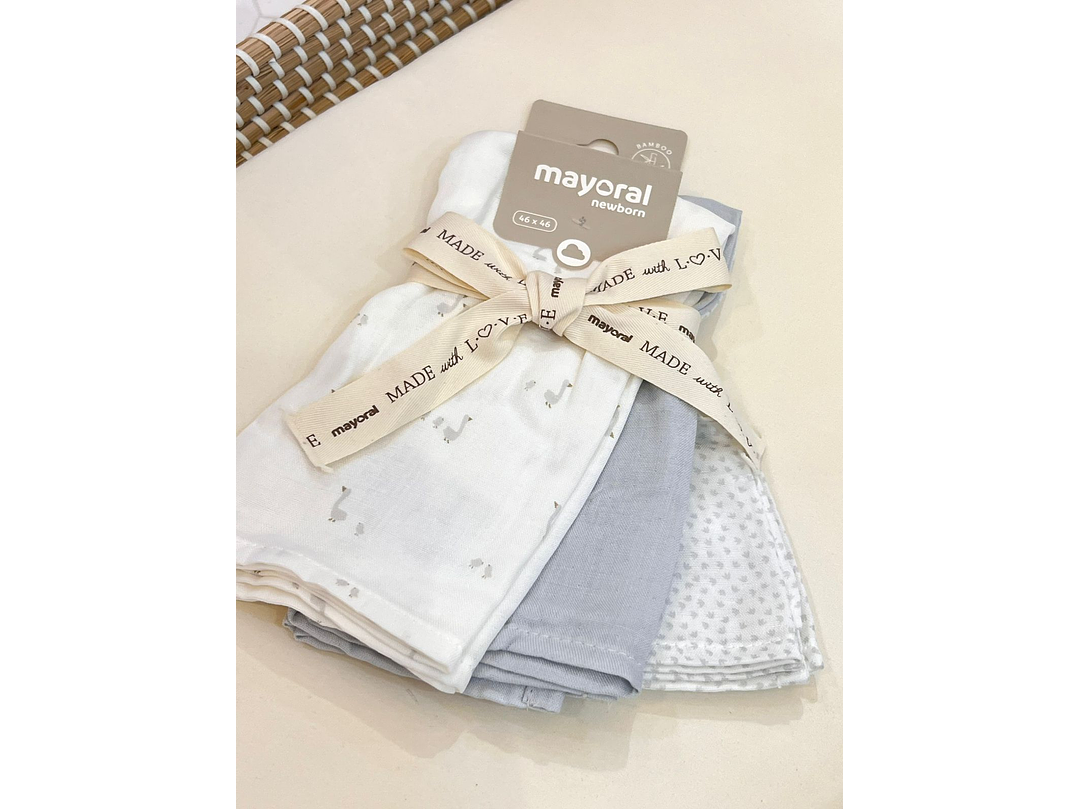 Set Muselinas Mayoral x 3 1