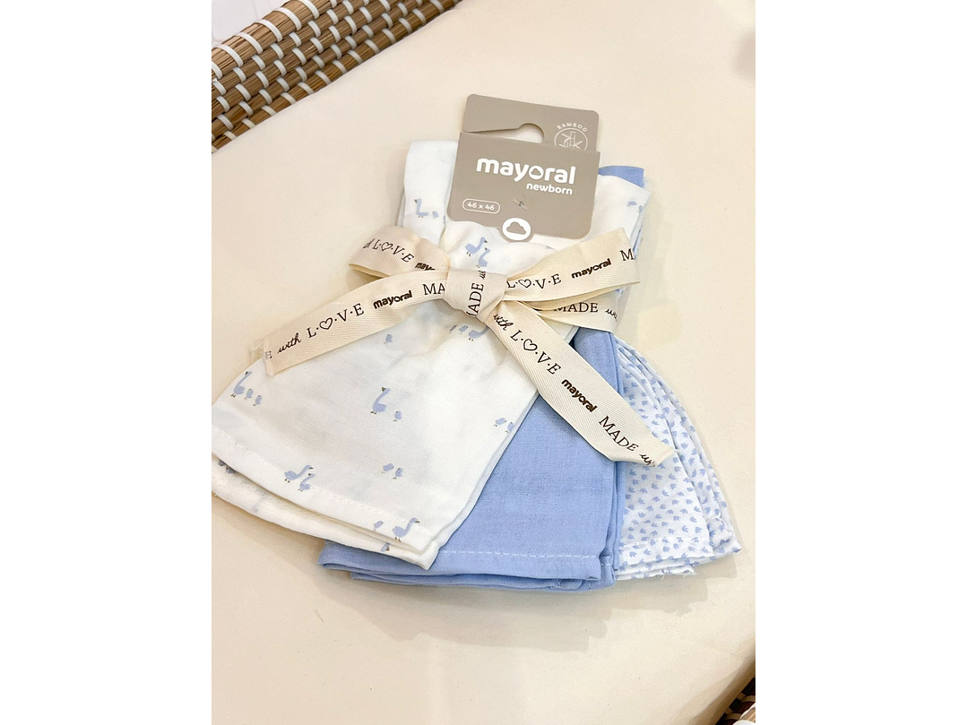 Set Muselinas Mayoral x 3 1