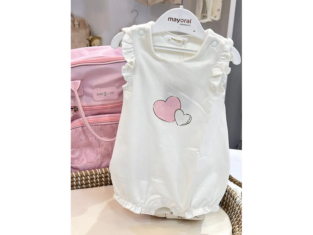 Pelele Mayoral Blanco  2