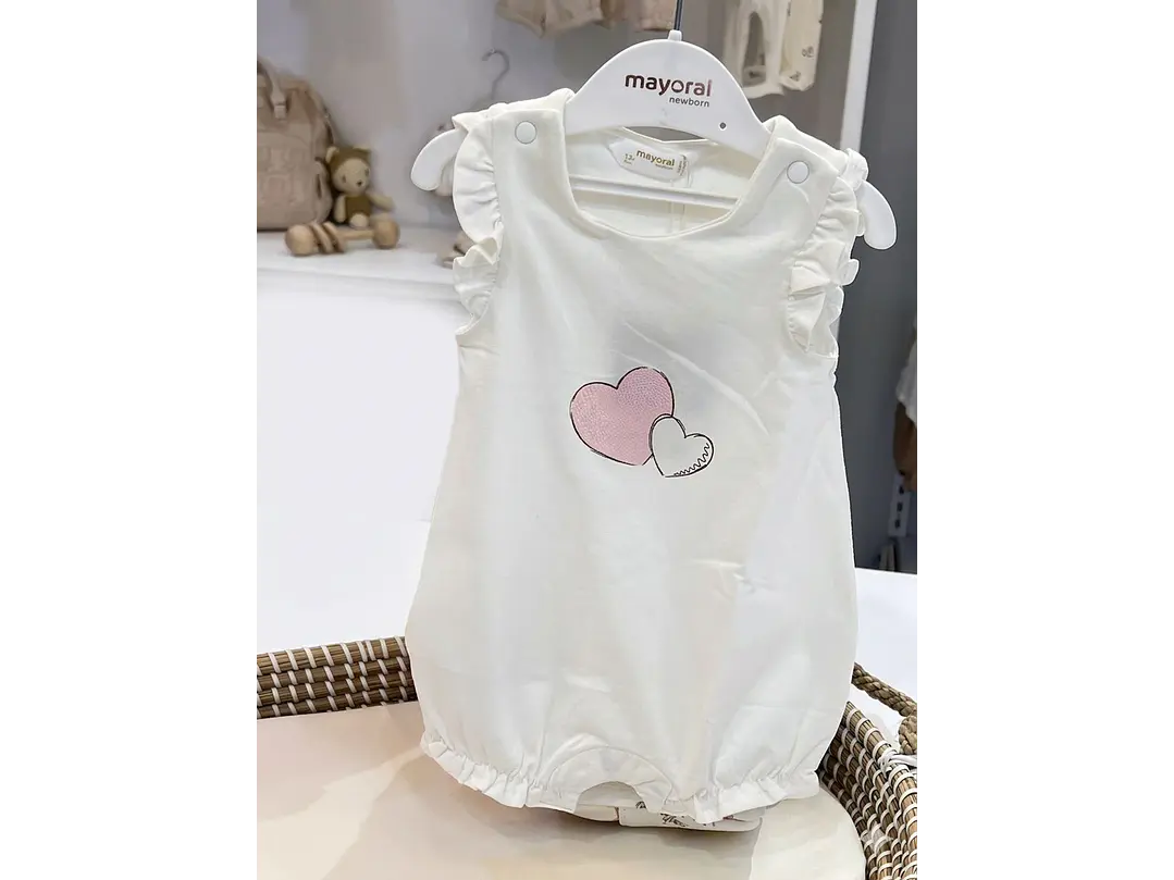 Pelele Mayoral Blanco  1