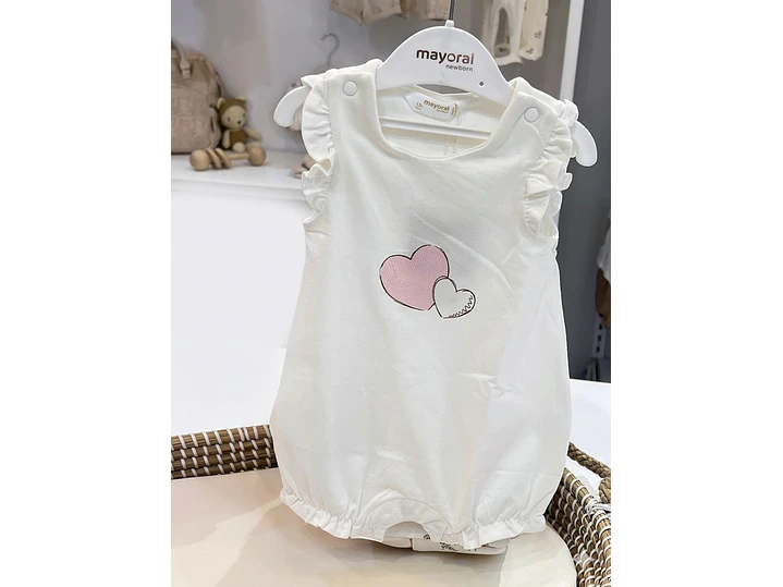 Pelele Mayoral Blanco  1