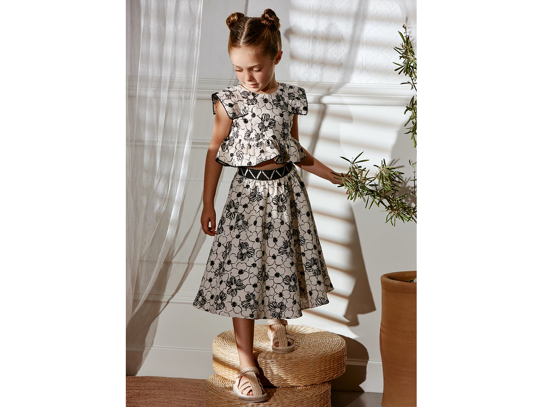 Set Abel&Lula Negro talla 4 1