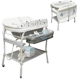 Tina Con Soporte Y Cambiador