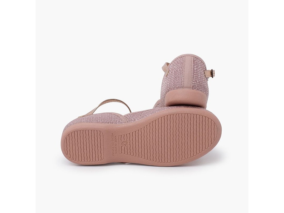 Merceditas Tokolate Lino Rosa Empolvado 4