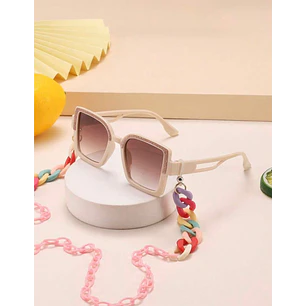 Lentes + Sujetador Beige