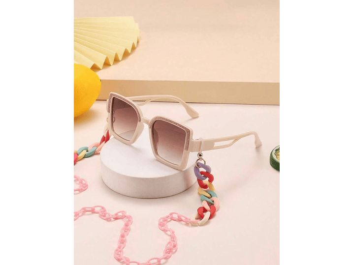 Lentes + Sujetador Beige 1