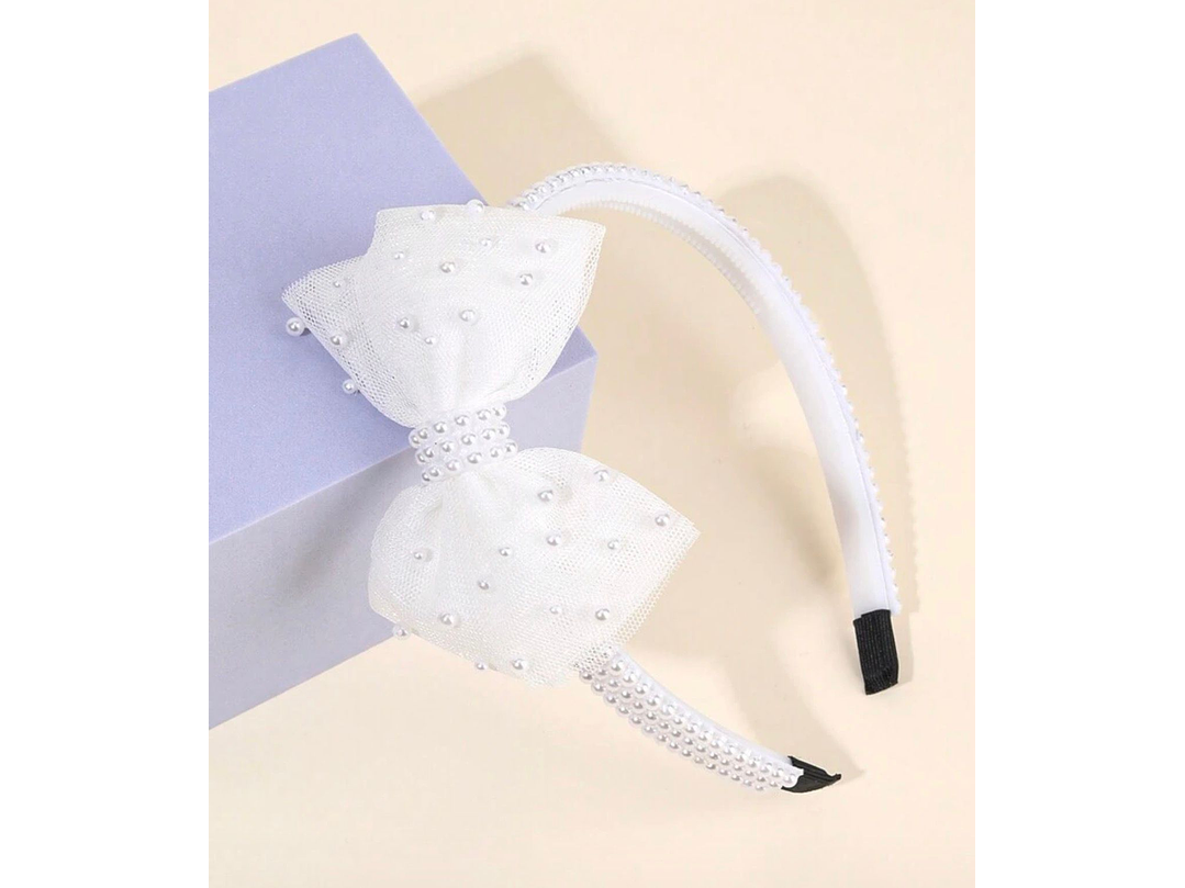 Diadema Perla Blanca 3