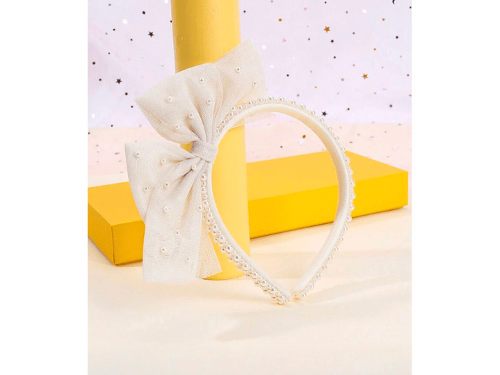 Diadema Perla Blanca 4