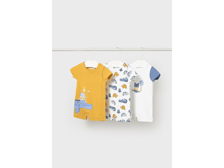 Set Por 3 Pelele Mayoral 1